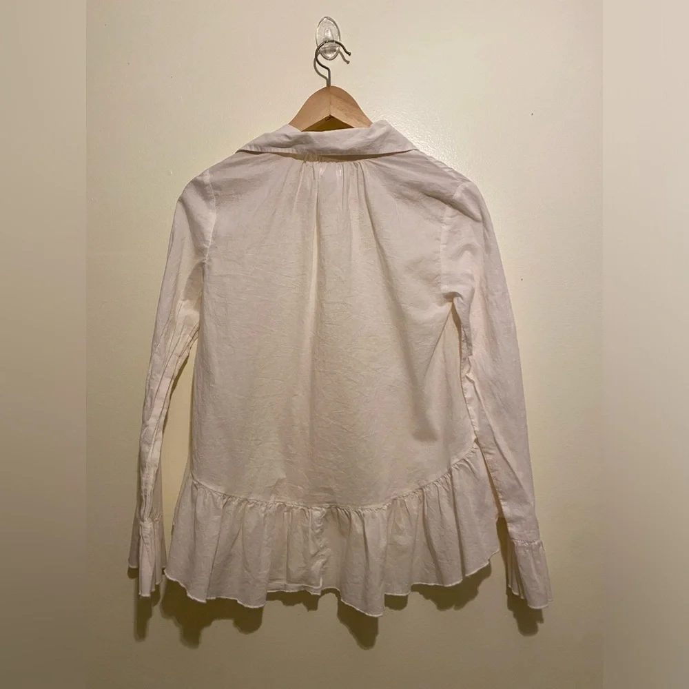 Kimchi Blue Soft Cream Blouse. Size S - Picture 2 of 8